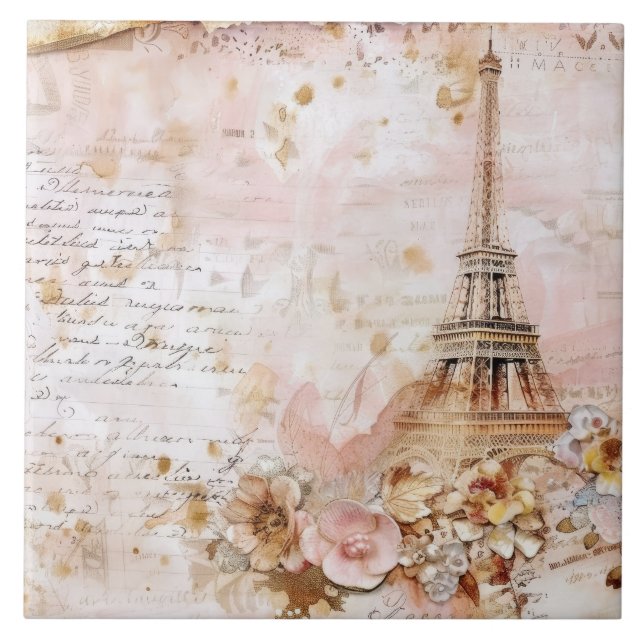 Carreau Tour Eiffel Paris (Devant)