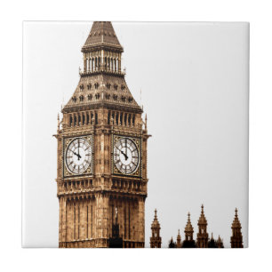 Carreau Tour Sepia Big Ben