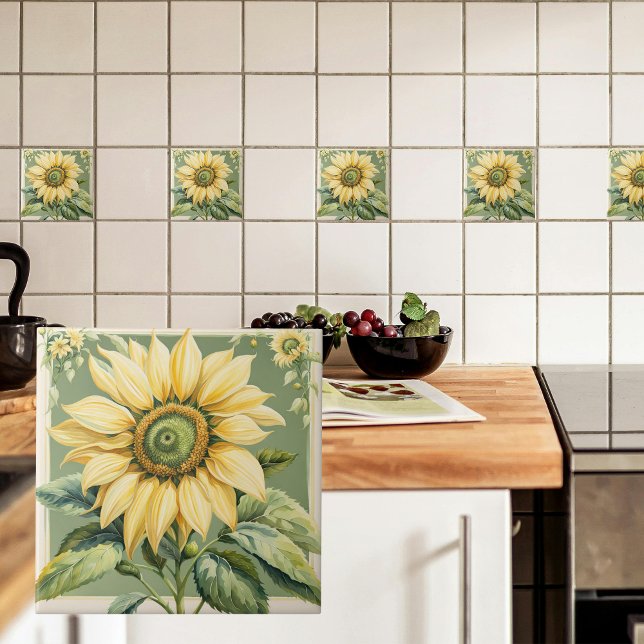 Carreau Tournesol (Créateur téléchargé)