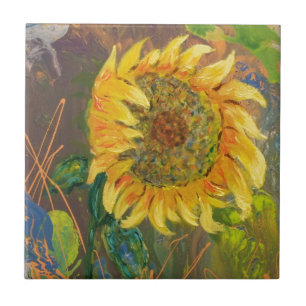 Carreau tournesol