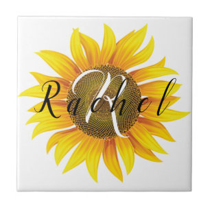 Carreau Tournesol personnalisé