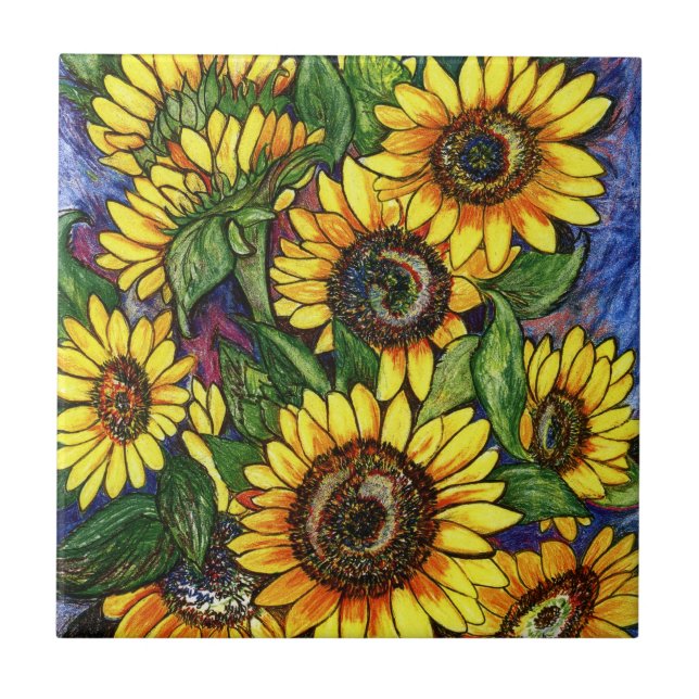 Carreau Tournesols (Devant)