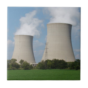 Carreau Tours de refroidissement Plante d'énergie nucléair