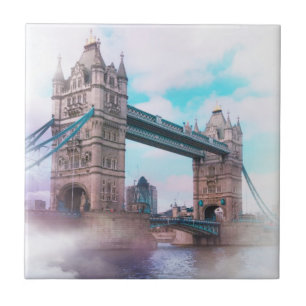 Carreau Tower Bridge Londres Grande-Bretagne Royaume-Uni S