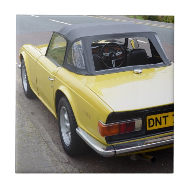 Carreau TR6 classique Triumph Sportscar (Devant)