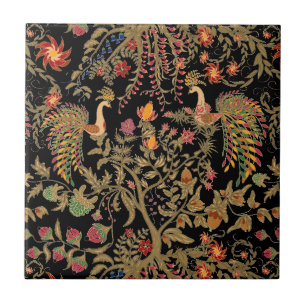 Carreau Tradition asiatique chinoise de paradis d'arbre