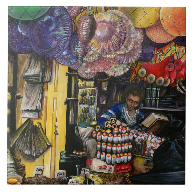 Carreau Traditions du commerce ancien, Jérusalem (Devant)