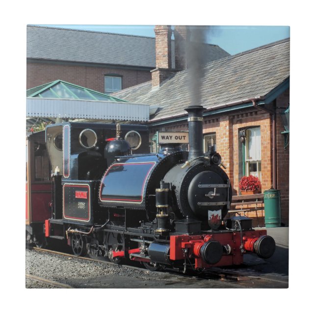 CARREAU TRAINS À VAPEUR (Devant)