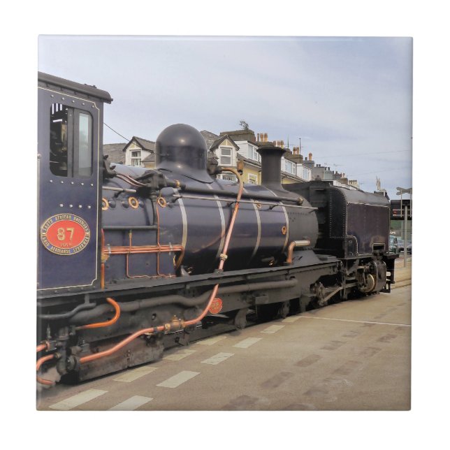 CARREAU TRAINS À VAPEUR (Devant)