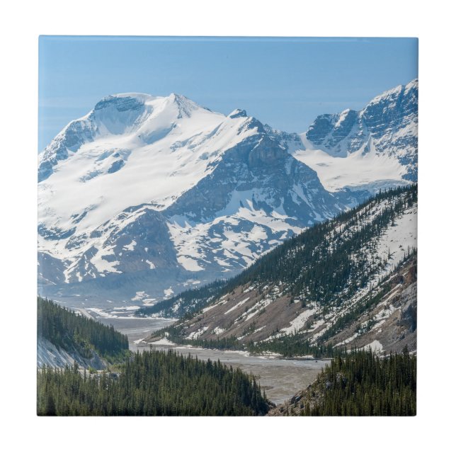Carreau Traversée le long de la promenade Icefields Highwa (Devant)
