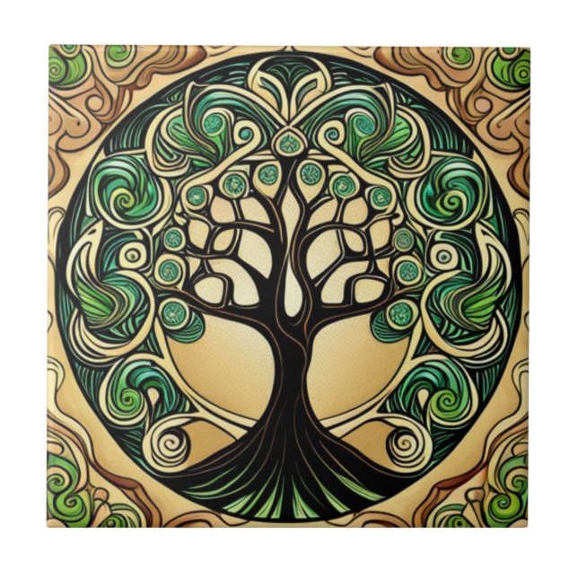 Carreau Tree of Life (Devant)
