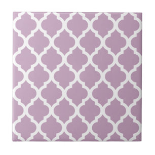 Carreau Trellis Marocain En Tile Rose Mauve