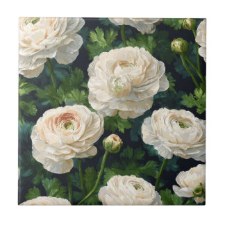 Carreau Trendy Mosaic Ranunculus Tiles For Indoor Flooring