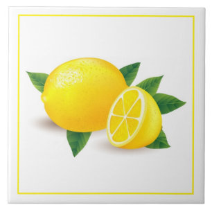 Carreau Trépied-Citrons de tuile