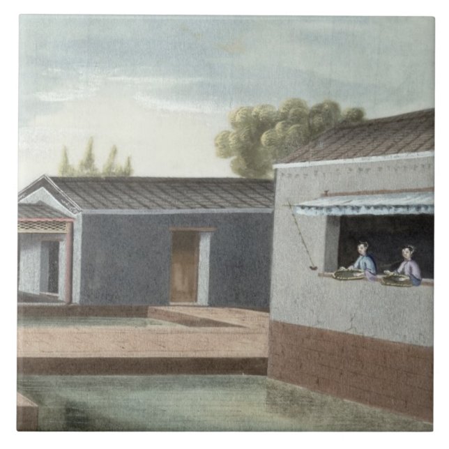 Carreau Tri du thé (la semaine sur le papier) 2 (Devant)