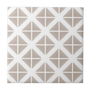 Carreau Triangle Motif tendance beige