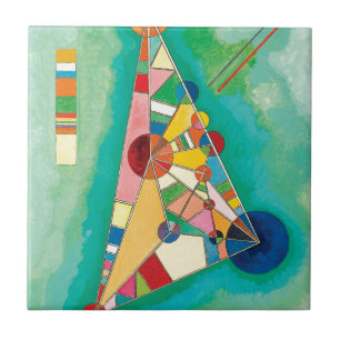Carreau Triangles colorées par Wassily Kandinsky
