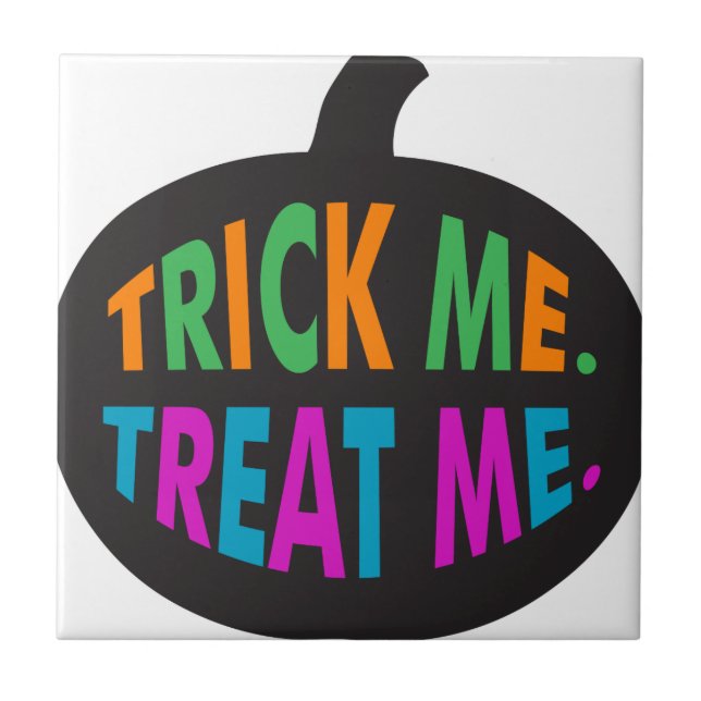 Carreau Trick Me Treat Me Multi-Color (Devant)
