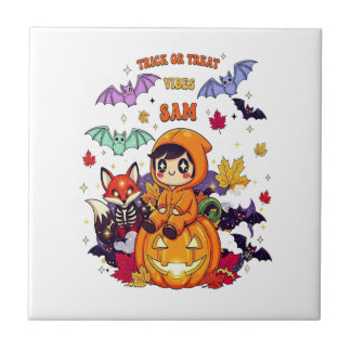 Carreau Trick or Treat Halloween mignon