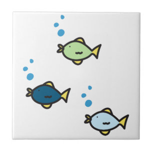 Carreau Trio de poissons