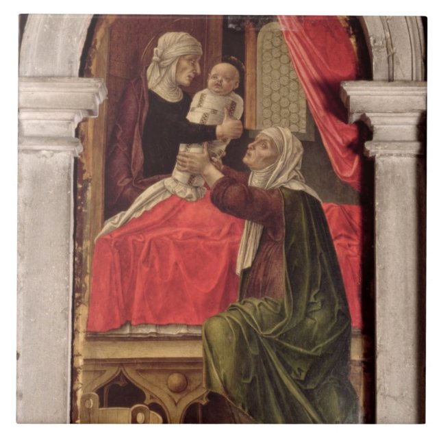 Carreau Triptyque de Madonna du Misericordia, 1473 (Devant)
