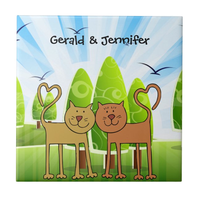 Carreau Trivet/modèle de tuiles, prêt à customiser (Devant)