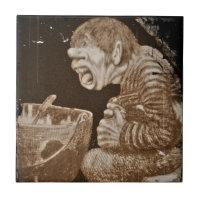 Troll avec Cauldron géant