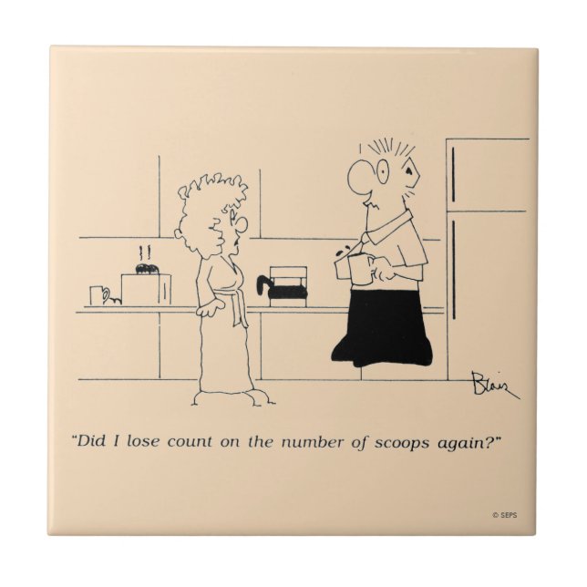 Carreau Trop de café (Devant)