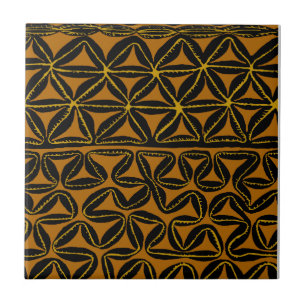 Carreau Tropical Tribal South Seas Tapa