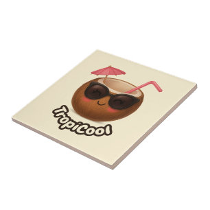 Carreau TropiCool Coconut - Carrelage Tropical amusant