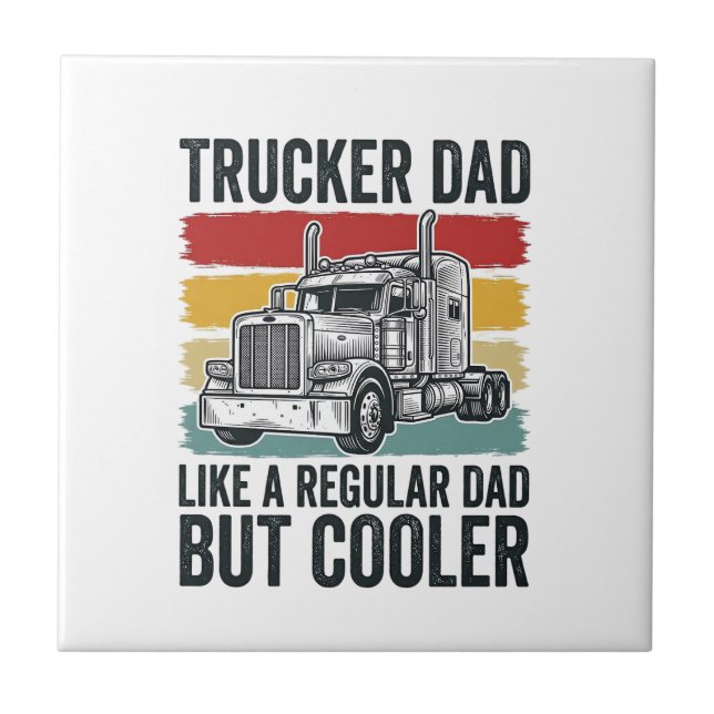Carreau Trucker Dad Like a Regular Dad But Cooler Shirt_1 (Devant)