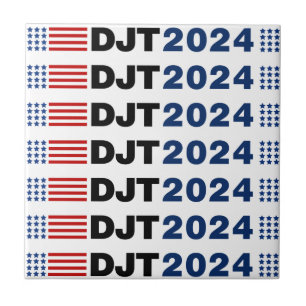 Carreau Trump 2024 DJT