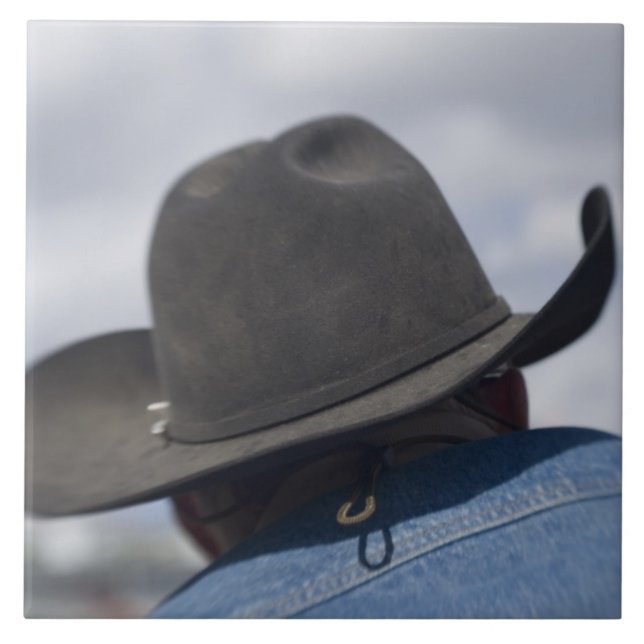 Carreau Tucson, Arizona. Casquettes de cowboy en service (Devant)