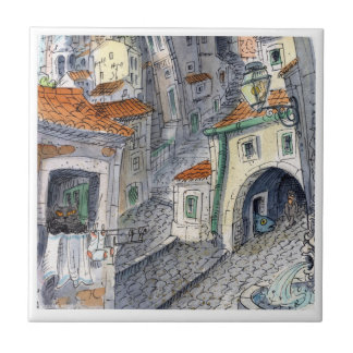Carreau tuile Alfama de Lisbonne