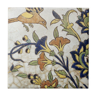 Carreau tuile au design vintage avec oiseaux