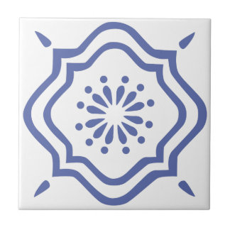 Carreau Tuile bleue marocaine 6