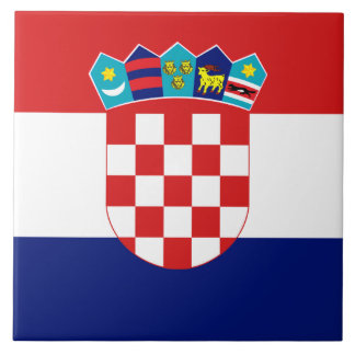 Carreau Tuile croate de drapeau