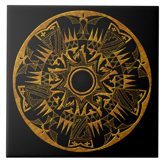 Carreau Tuile d'Amérique du Nord 1 (Devant)