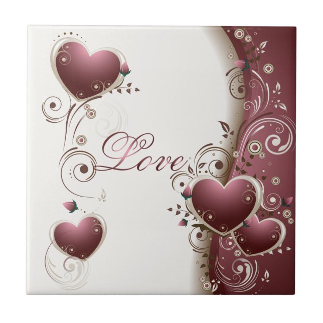 Carreau Tuile d'amour (Devant)