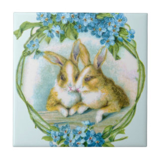 Carreau Tuile d'amour de lapin