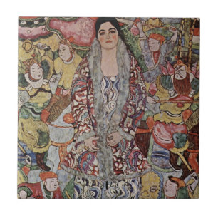 Carreau Tuile de bière de Gustav Klimt Fredericke Maria