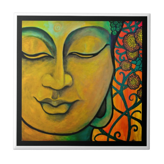 Carreau tuile de Bouddha (Devant)