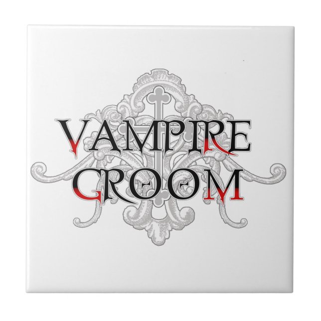 Carreau Tuile de chambre Vampire (Devant)