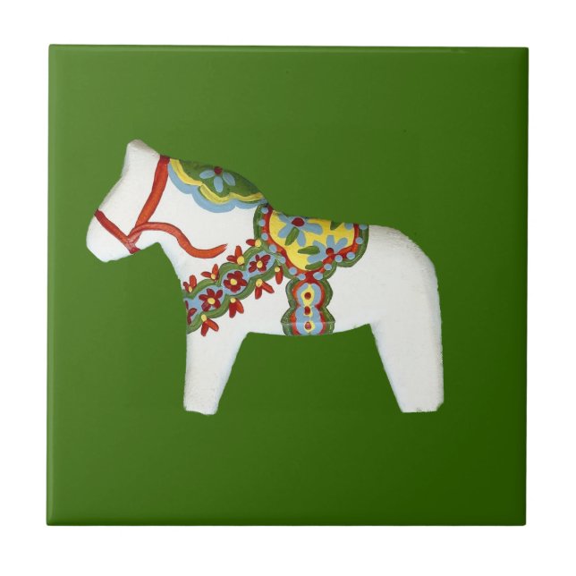 Carreau Tuile de Cheval blanc (Devant)