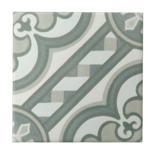 Carreau Tuile de ciment d'Encaustic de reproduction sur en
