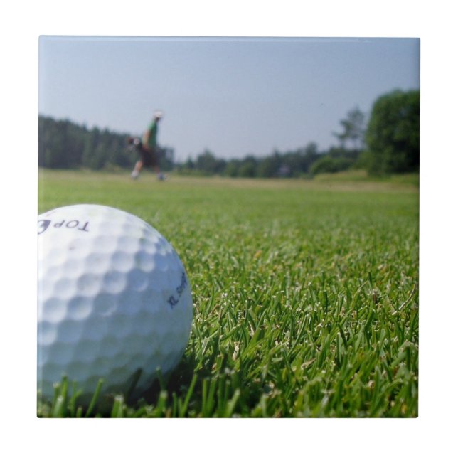 Carreau Tuile de fairway de golf (Devant)
