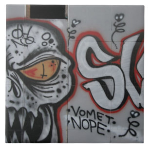 Carreau Tuile de graffiti d'Atlanta