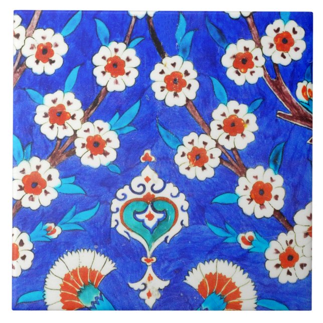 Carreau tuile de iznik (Devant)