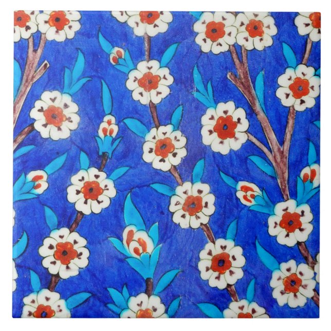 Carreau tuile de iznik (Devant)