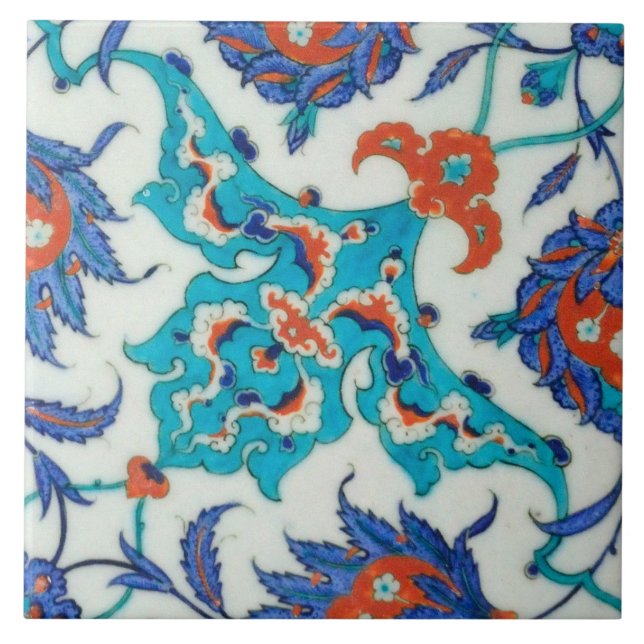 Carreau tuile de iznik (Devant)